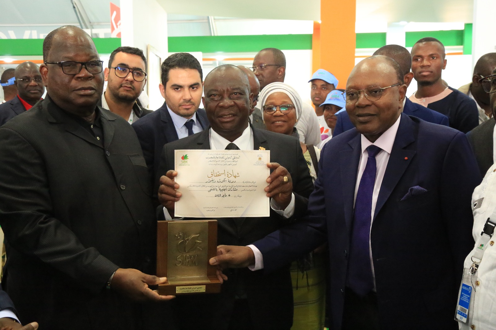 15ème édition du Salon International de l’Agriculture du Maroc 2023: La Côte d’Ivoire reçoit le Prix de la Meilleure Participation Étrangère