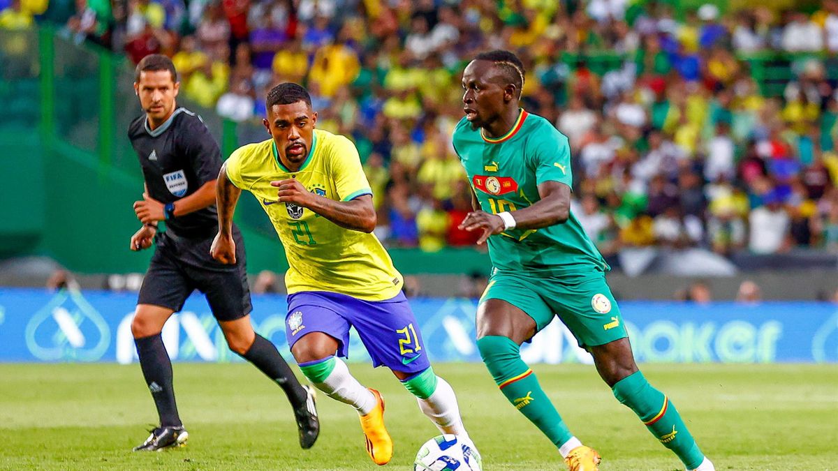le Sénégal fait tomber le Brésil (4-2) vidéo