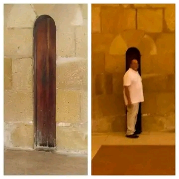 La porte qui filtre les moines trop gras