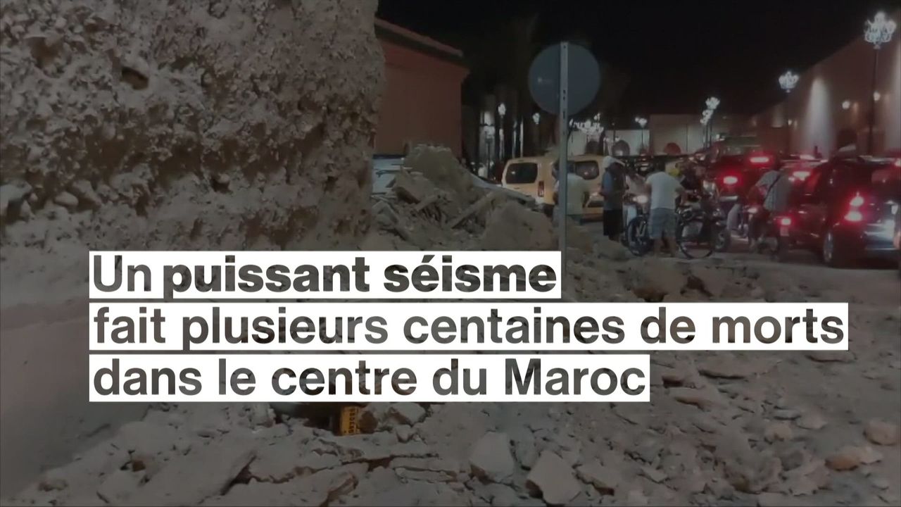 Séisme historique au Maroc : plus de 600 victimes et des centaines de blessés