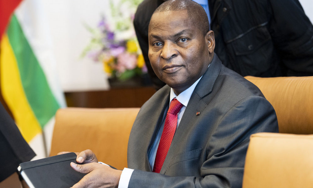Gabon : Rencontre entre Ali Bongo et Faustin-Archange Touadéra, médiateur de la CEEAC