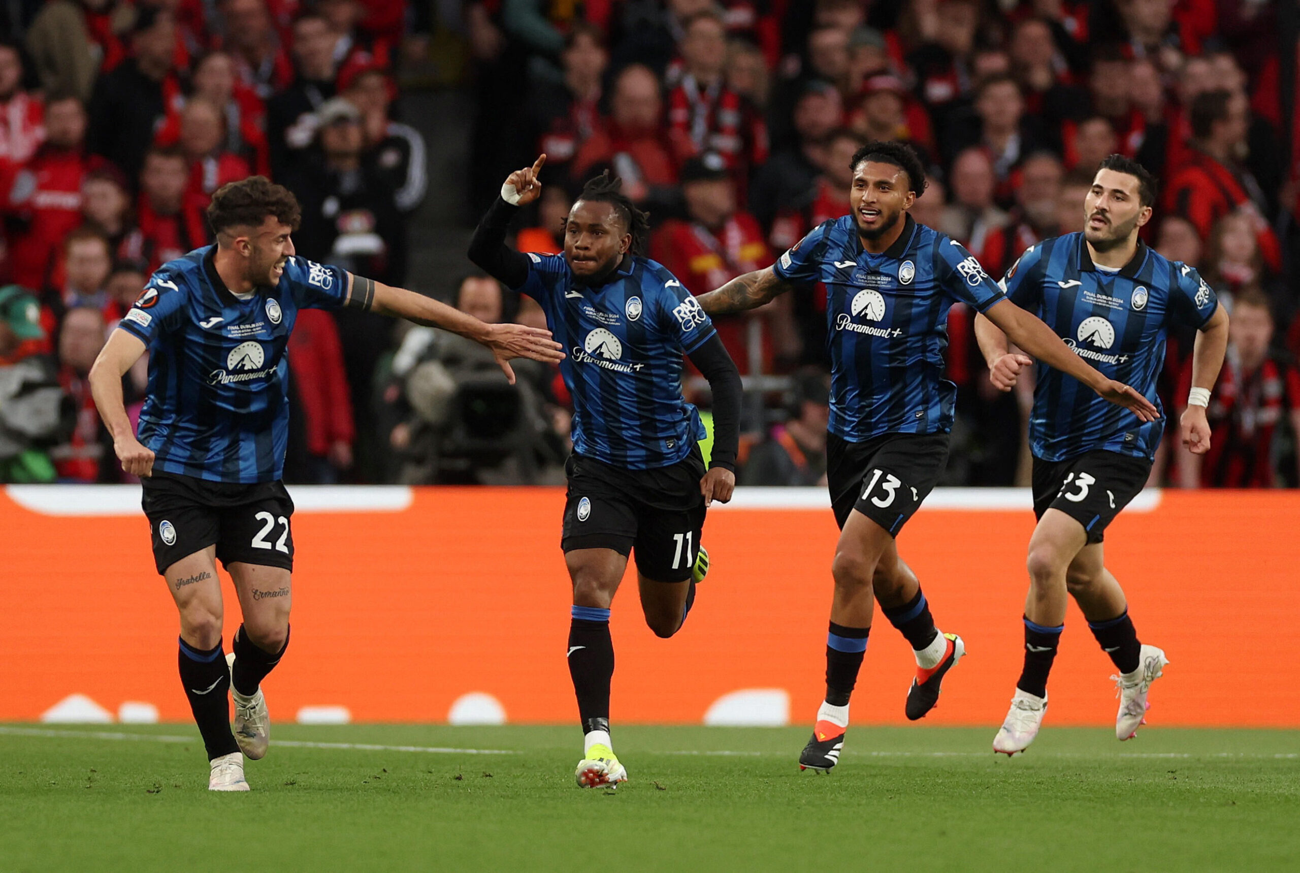 Finale Ligue Europa / Pause à Dublin : L'Atalanta mène 2-0 contre le Bayer Leverkusen
