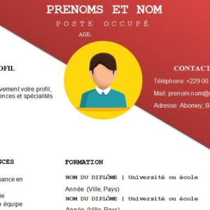 CV esthétique et attrayant à télécharger