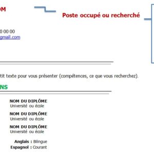 CV esthétique et attrayant à télécharger