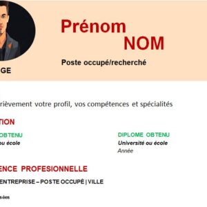 CV esthétique et attrayant à télécharger