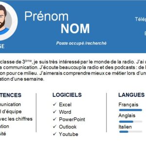 CV esthétique et attrayant à télécharger