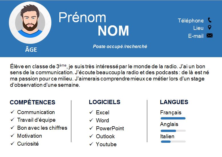 CV esthétique et attrayant à télécharger