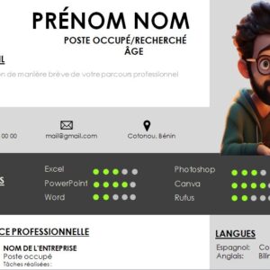 CV esthétique et attrayant à télécharger