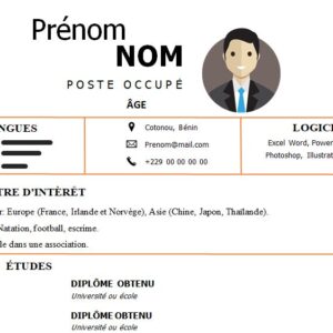CV esthétique et attrayant à télécharger