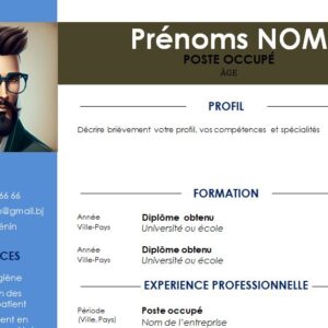 CV esthétique et attrayant à télécharger