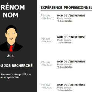 CV esthétique et attrayant à télécharger