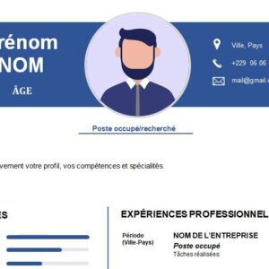 CV esthétique et attrayant à télécharger