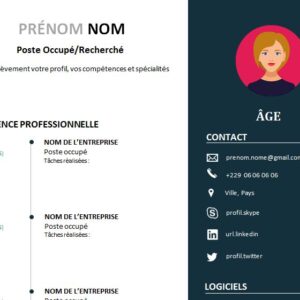 CV esthétique et attrayant à télécharger