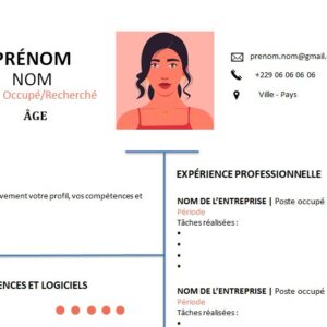 CV esthétique et attrayant à télécharger