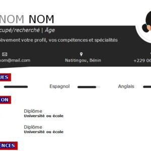 CV esthétique et attrayant à télécharger