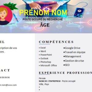 CV esthétique et attrayant à télécharger