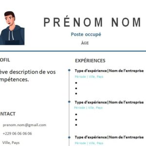 CV esthétique et attrayant à télécharger