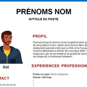 CV esthétique et attrayant à télécharger