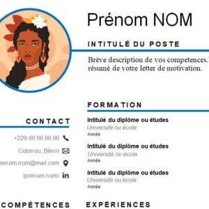 CV esthétique et attrayant à télécharger