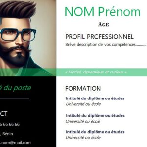 CV esthétique et attrayant à télécharger