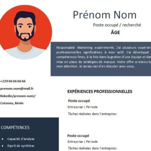 CV esthétique et attrayant à télécharger