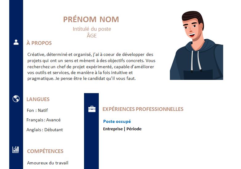 CV esthétique et attrayant à télécharger