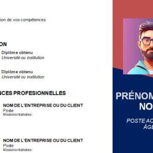 CV esthétique et attrayant à télécharger